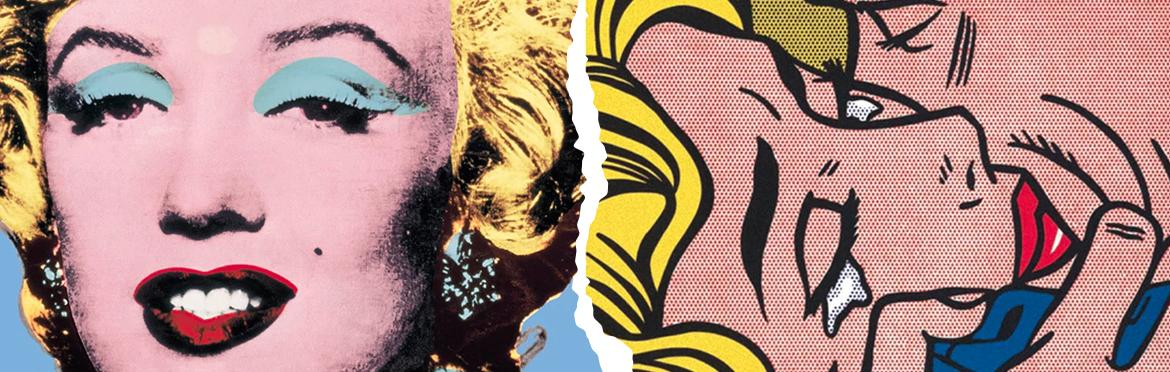 The Way Of Us Art Pop Andy Warhol vs. Roy Lichtenstein Superbalist