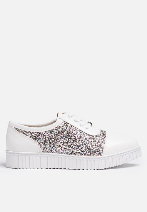 Ms Diva white Sissy Boy Sneakers