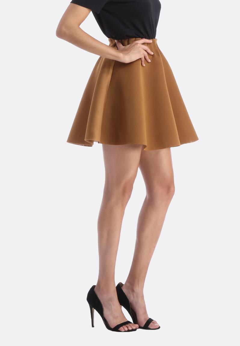 Short Skater Skirt Rubber Vero Moda Skirts