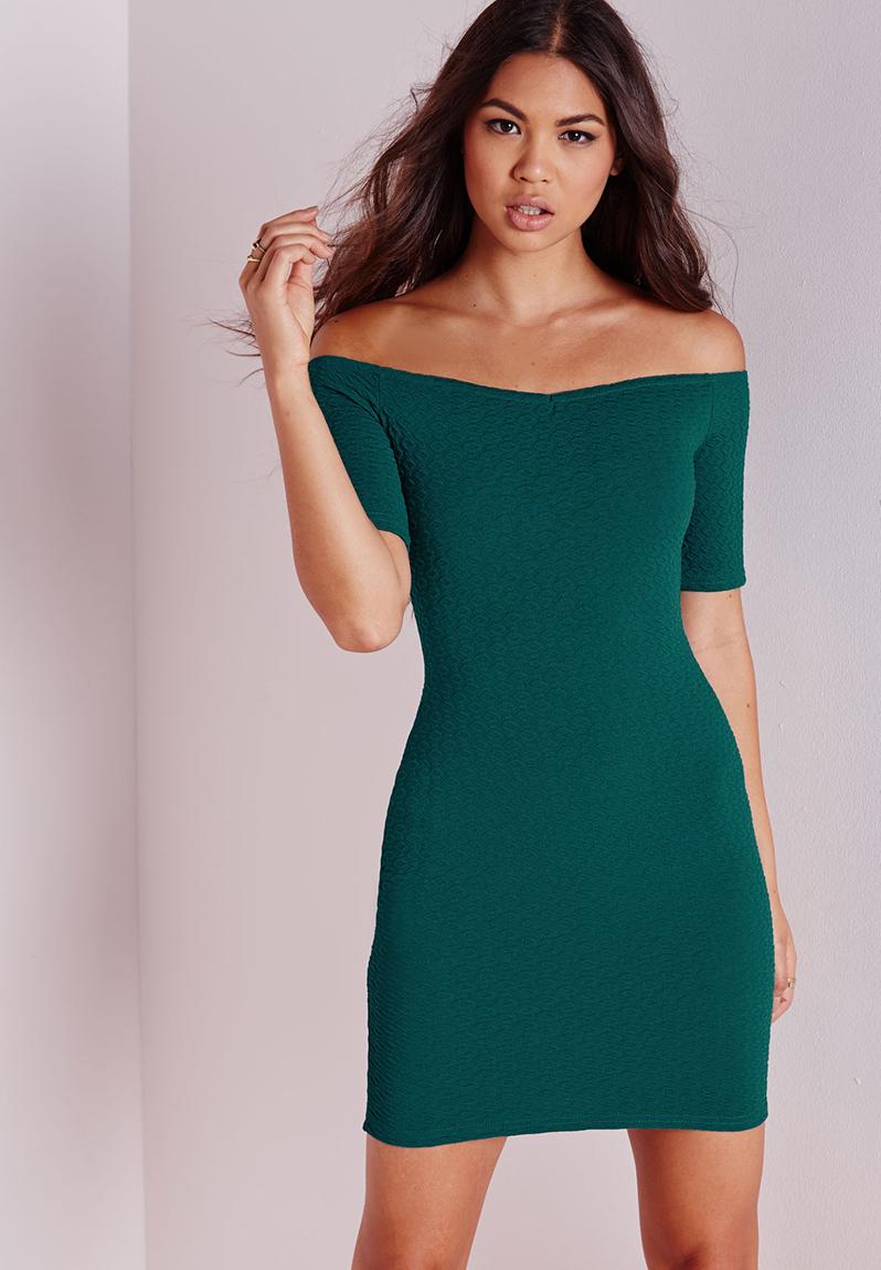 Value teal bodycon dress uk