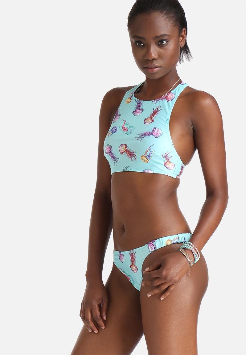 Stay Jelly Bikini BoDom Blue MINKPINK Swimwear