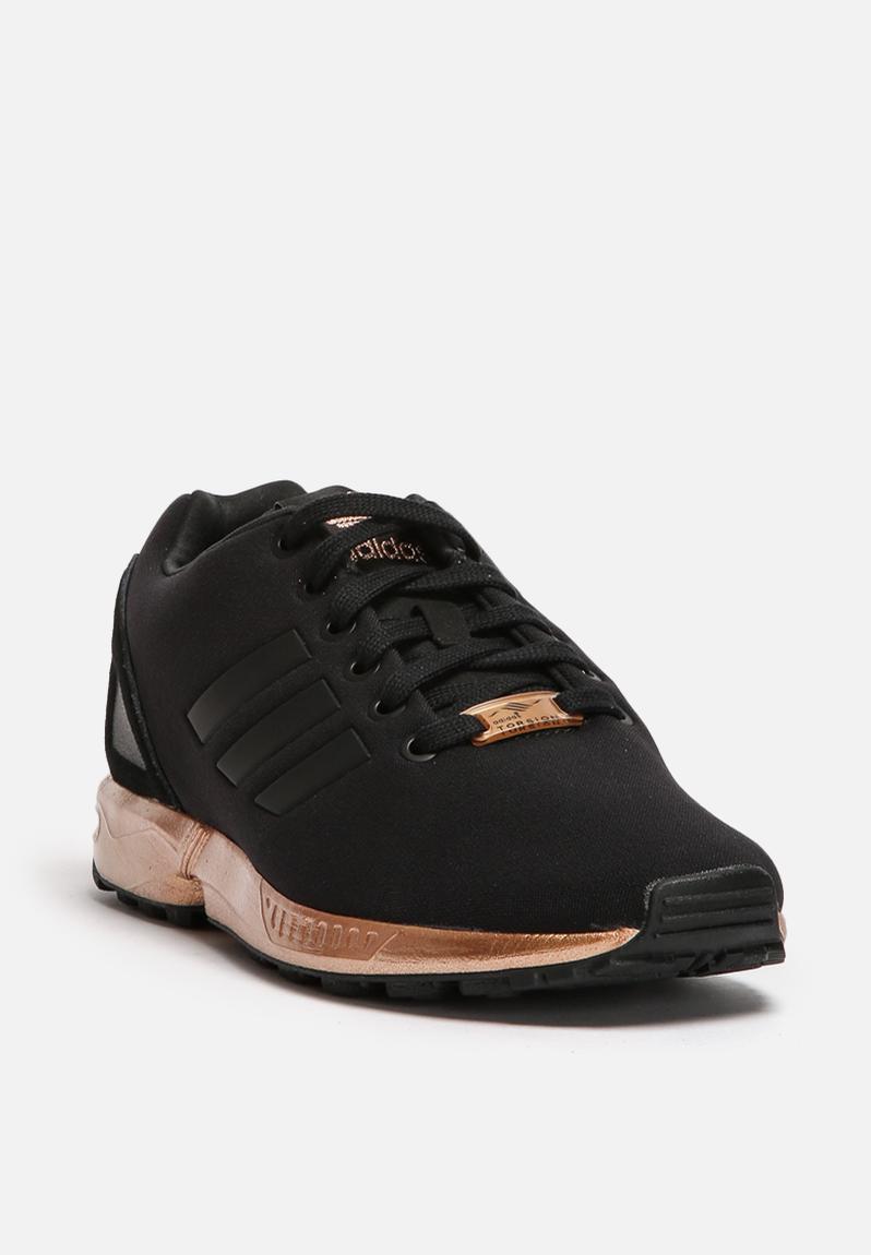 adidas zx flux black copper metallic