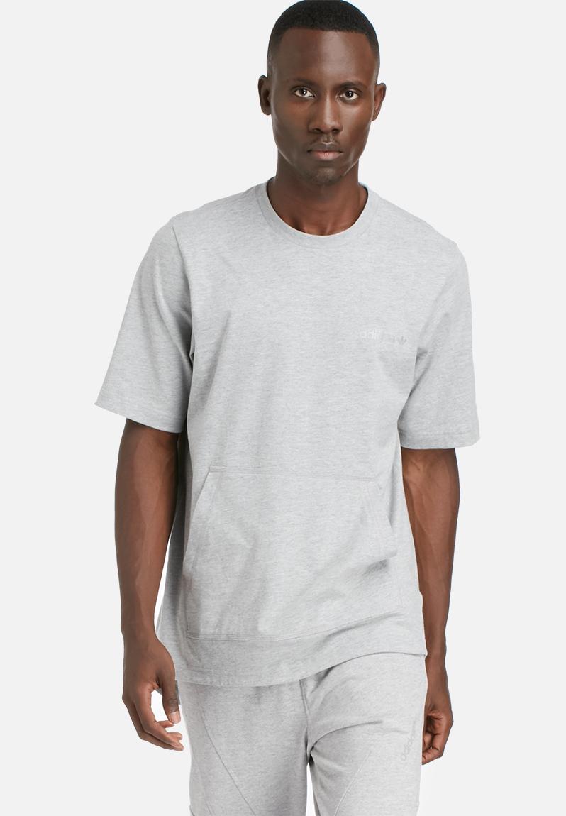 Oversized Pocket Tee - Grey adidas Originals T-Shirts | Superbalist.com