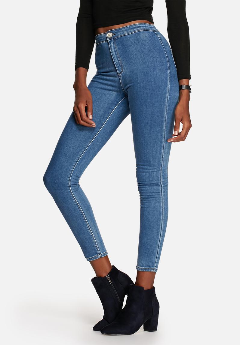 Skinny Stonewash Jeans - Light Blue Glamorous Jeans | Superbalist.com