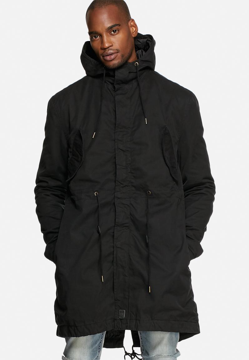 Parka jacketblack Sergeant Pepper Jackets