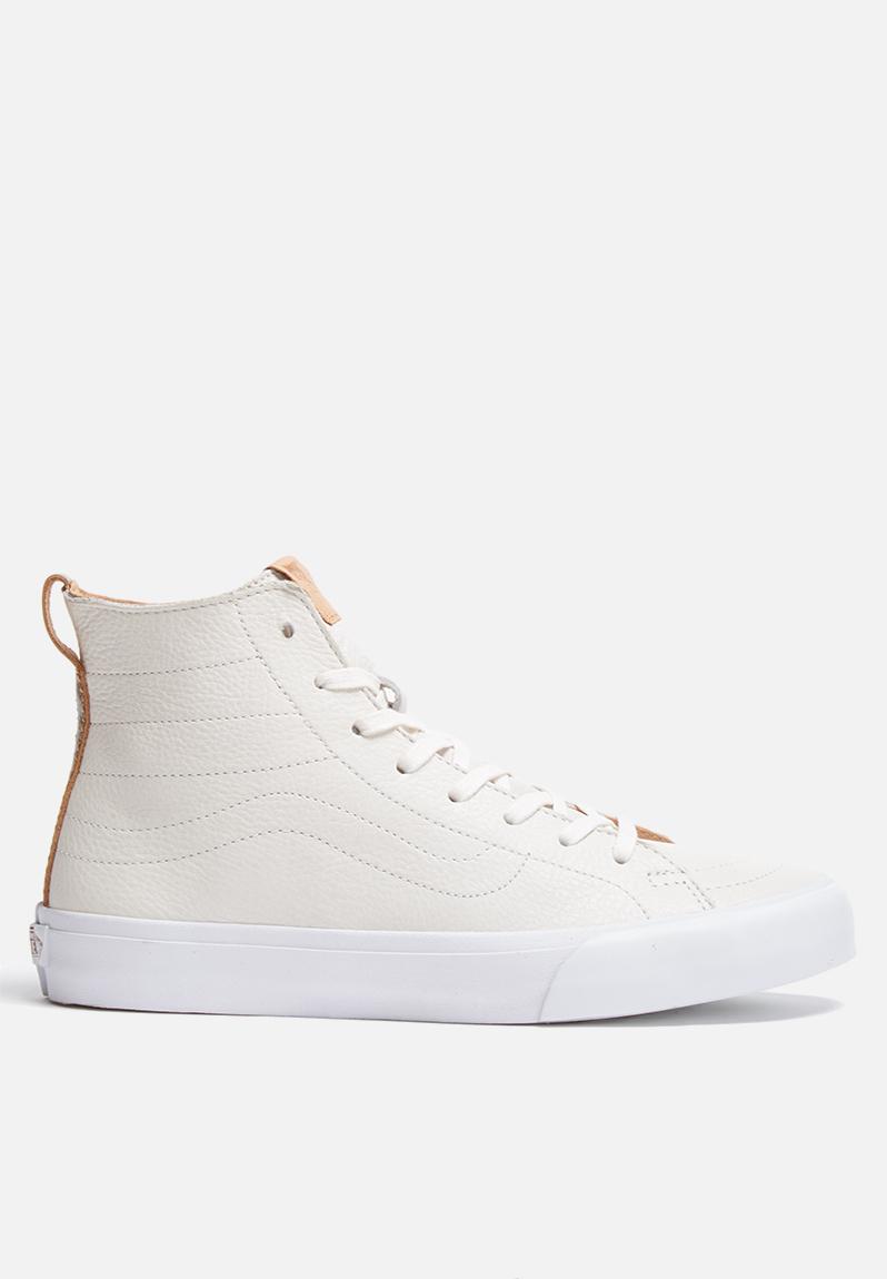 vans decon white leather