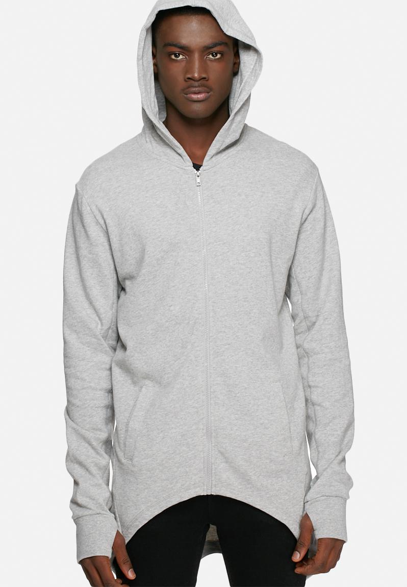 Brian hoodie - light grey melange Solid Hoodies | Superbalist.com