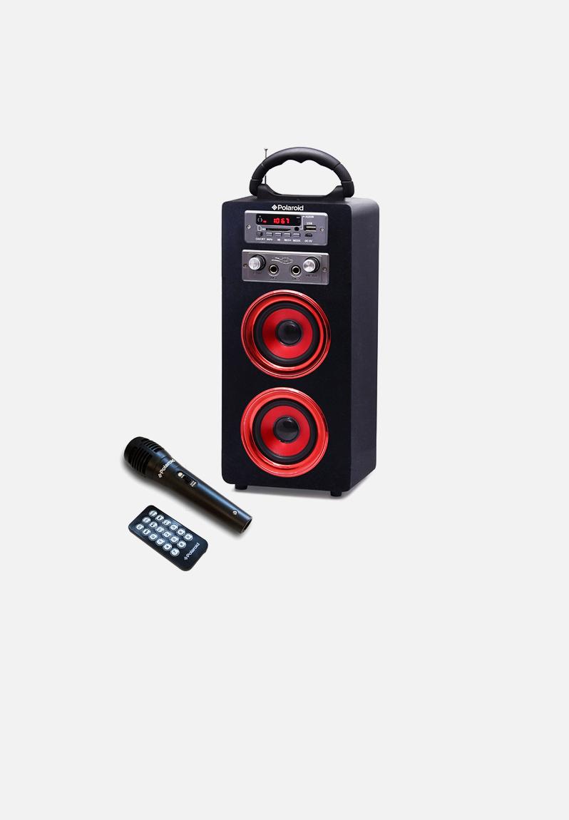 Polaroid Karaoke Beat Box Red Polaroid Audio