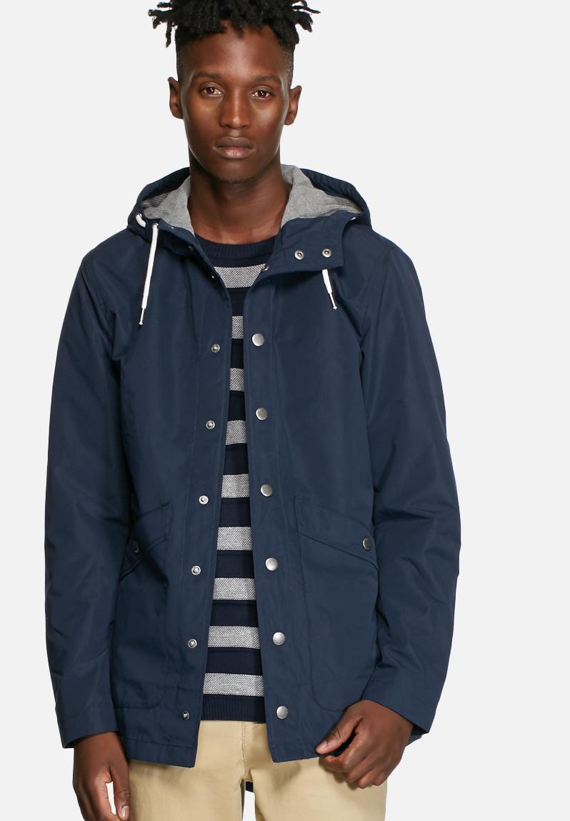 jack jones navy parka