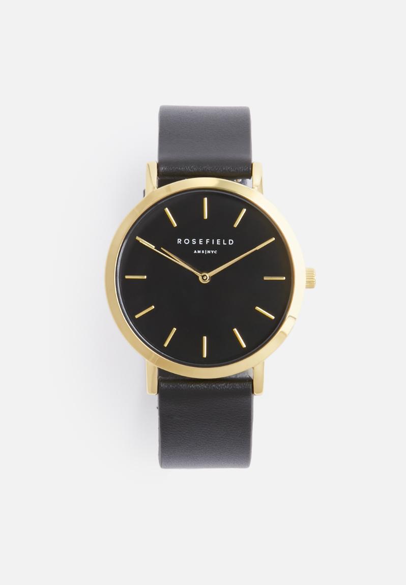 Gramercy - black black gold ROSEFIELD Watches | Superbalist.com