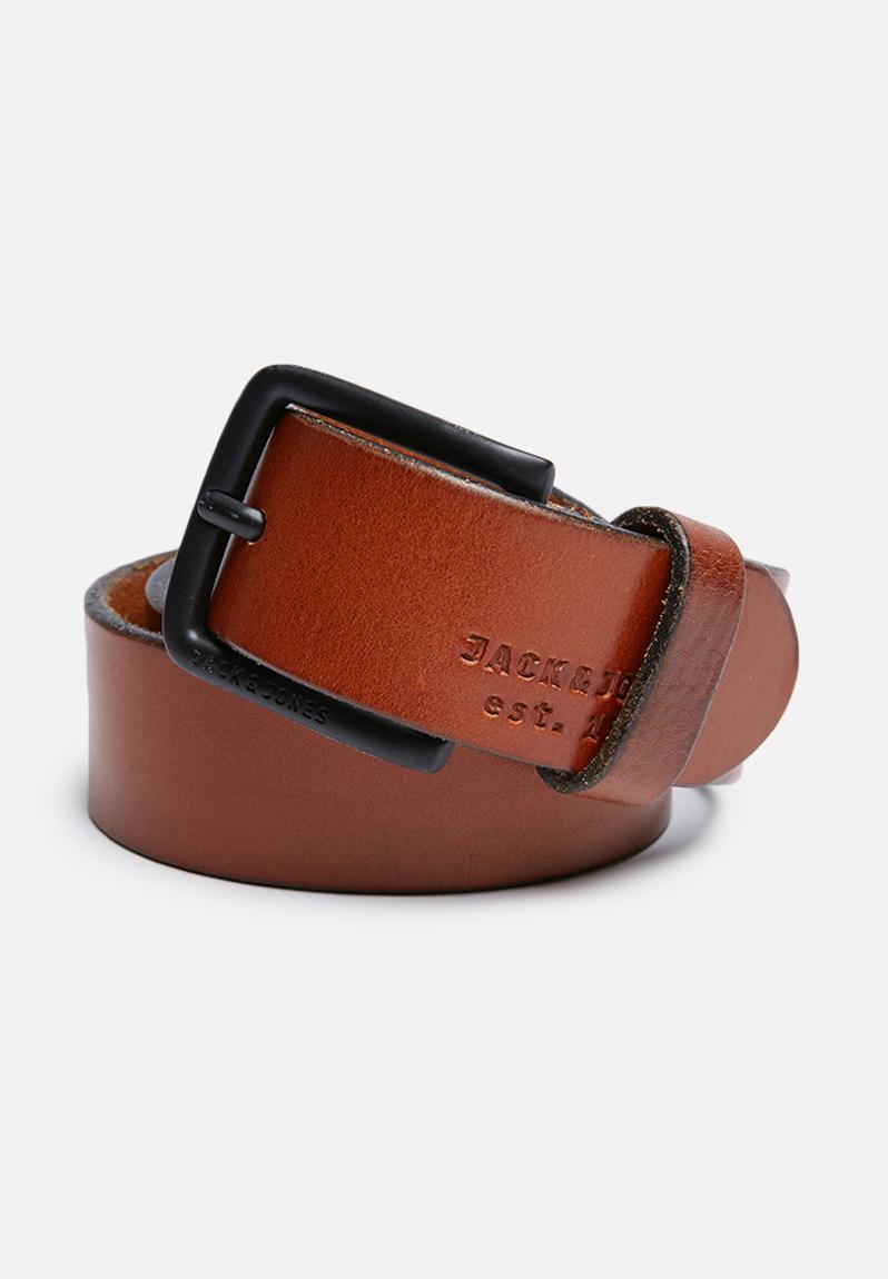 Spencer leather belt -NOOS-Mocha Bisque Jack & Jones Footwear ...
