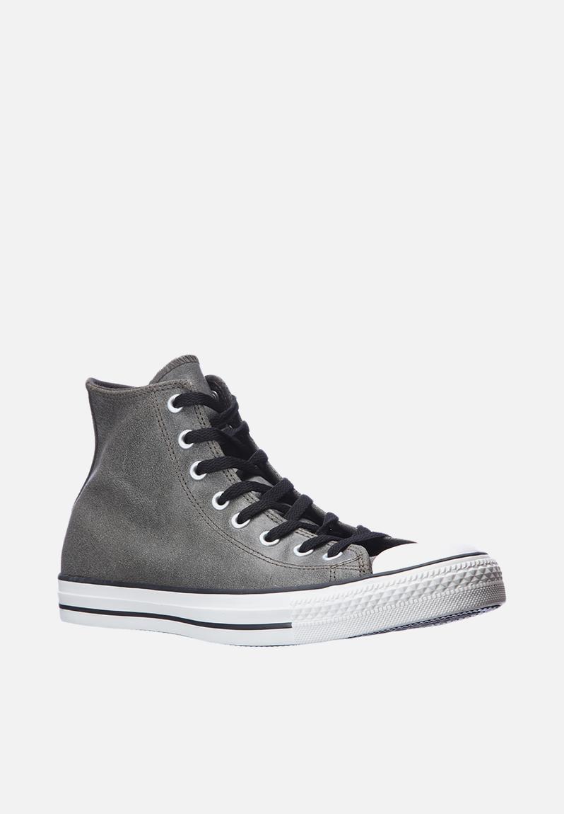 Chuck Taylor All Star Leather – Olive Green Converse Sneakers ...