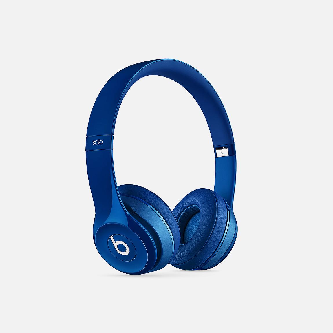 Solo2 On-Ear Headphone - Blue Beats By Dre Audio ...