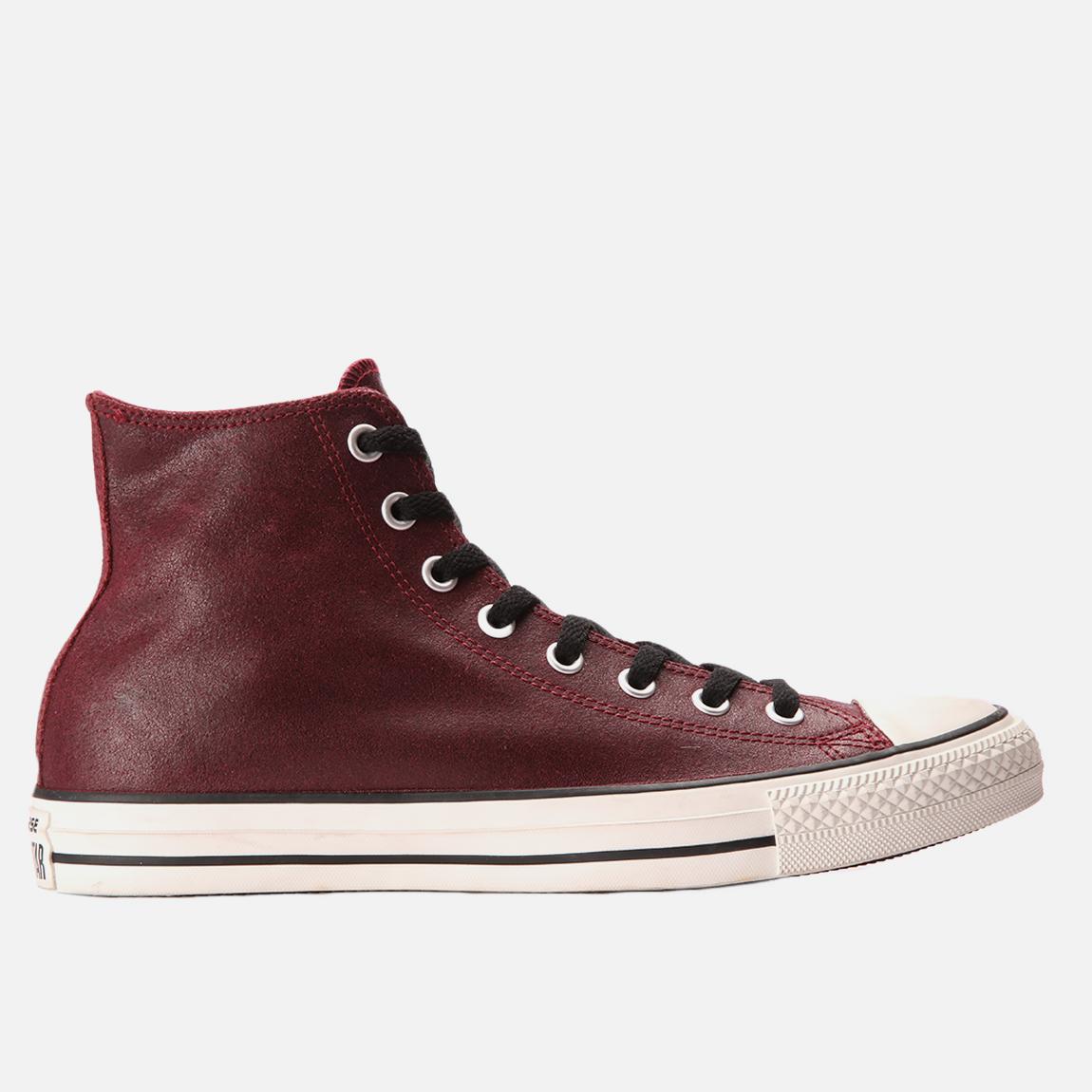 Chuck Taylor All Star Vintage Leather Oxheart Converse Sneakers
