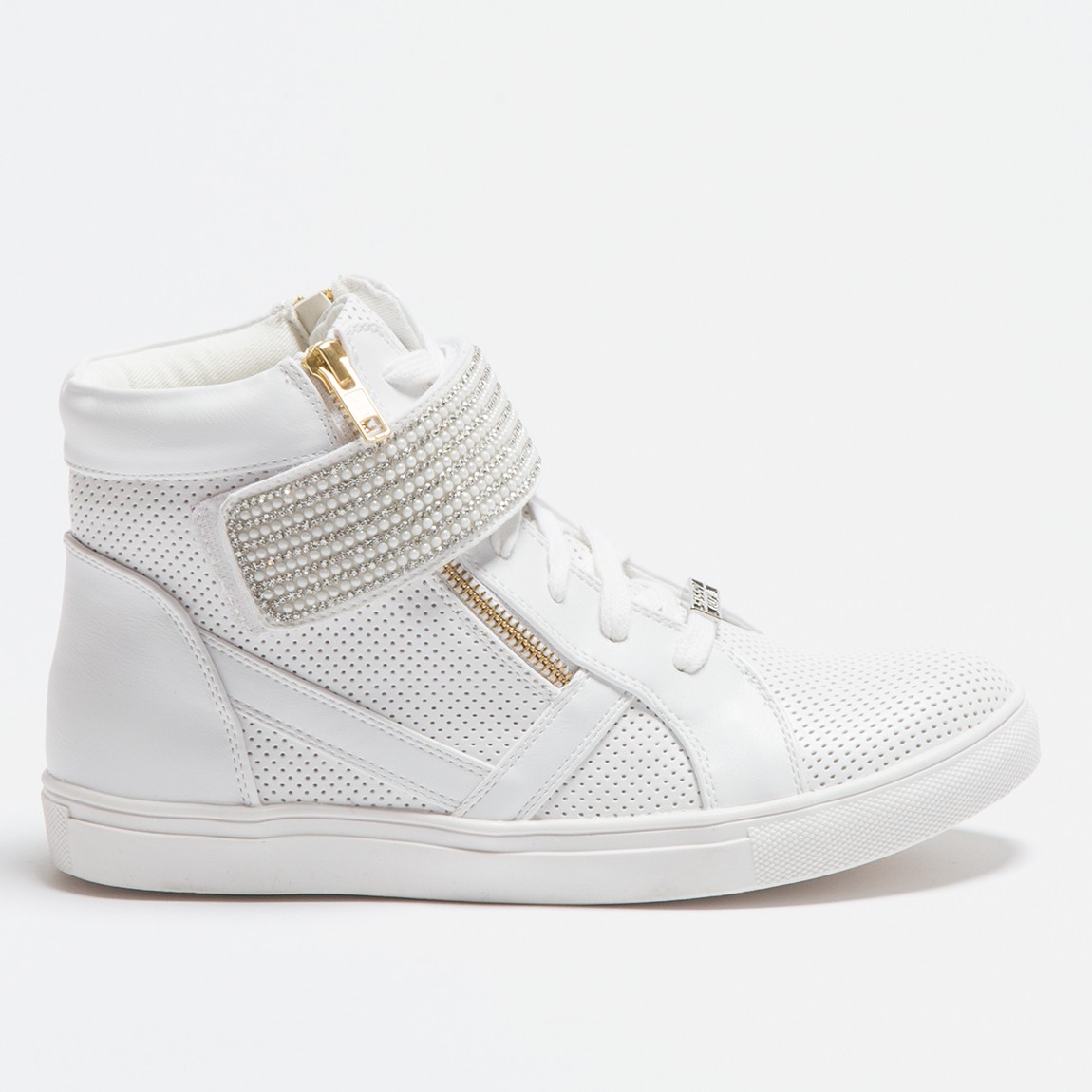 Flash White Sissy Boy Sneakers